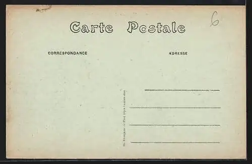 AK Le Mans, Avenue Thiers, Sicht zu den Strassenbahnen