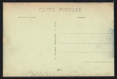 AK Pantin, Rue de Paris, Strassenbahn