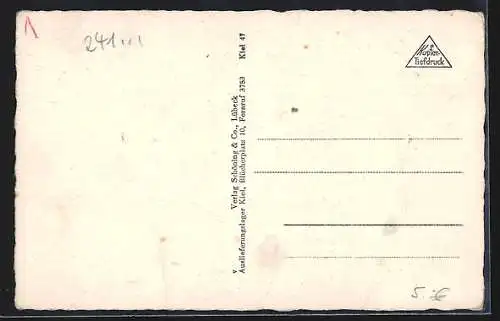 AK Kiel, Segelschulschiffe , Gorch Fock und Albert-Leo-Schlageter am Signalturm