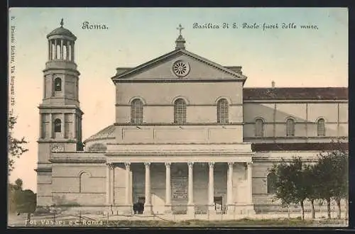 AK Roma, Basilica di S. Paolo fuori delle muro