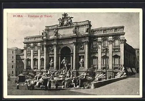 AK Roma, Fontana di Trevi