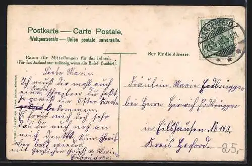 AK Barmen, Schwebebahnhof Rittershausen