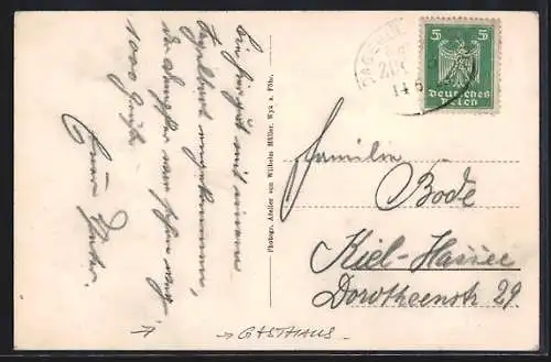 AK Wyk auf Föhr, Restaurant Altdeutscher Keller v. Hans Westerwald Jr.