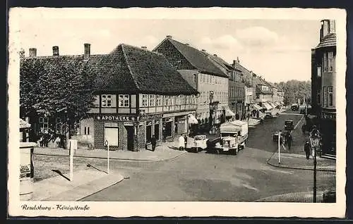 AK Rendsburg, Partie in der Königstrasse