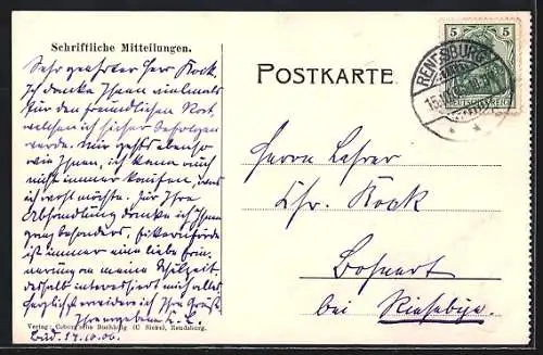 AK Rendsburg, Partie am Gerhardsteich