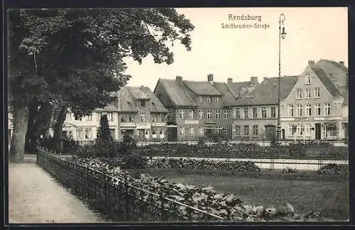 AK Rendsburg, Anlagen in der Schiffbrückenstrasse