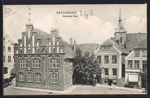 AK Rendsburg, Altstädter Markt