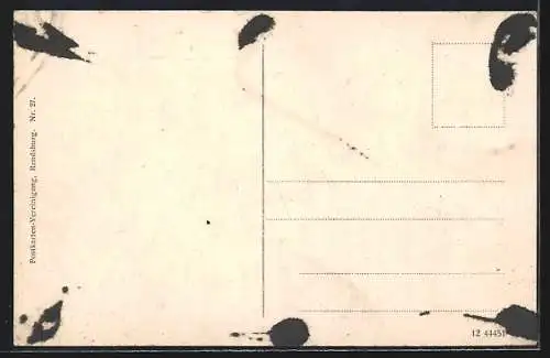 AK Rendsburg, Reichsbank in der Holstenstrasse