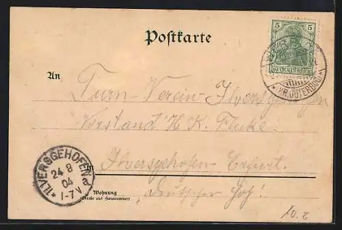 Lithographie Verirrte Infanterie-Patrouille mit Landkarte