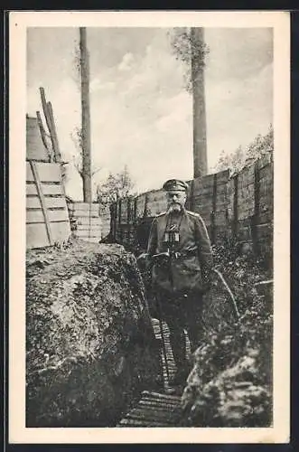 AK Oberst Varnbühler in Uniform, Heerführer