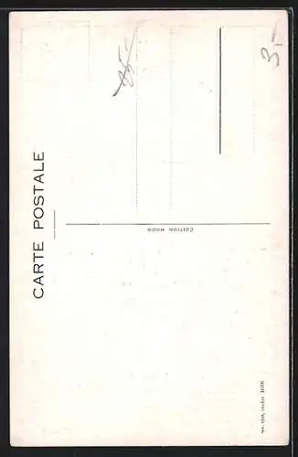 AK Genéve, Inter Amra Caritas 1914, Botschafterin des Roten Kreuzes verteilt Spenden an das Volk