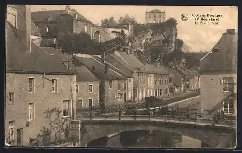 AK Couvin-Belgique, Le Grand Pont