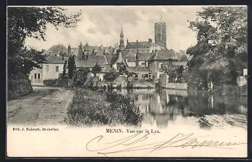 AK Menin, Vue sur la Lys