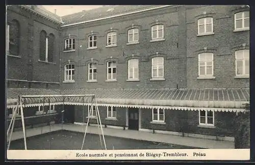 AK Blégny-Trembleur, Ecole normale et pensionnat