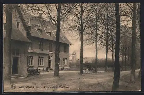 AK Maredsous, Hotel d`Emmaüs et l`Abbaye