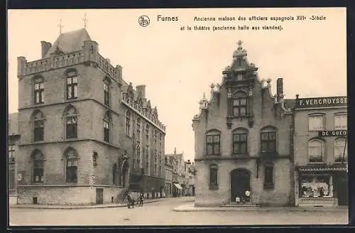 AK Veurne, Oud huis der Spaansche Officieren en Schouwberg