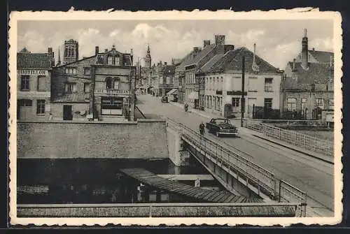 AK Furnes, Pont de Nieuport et Rue de l`Est