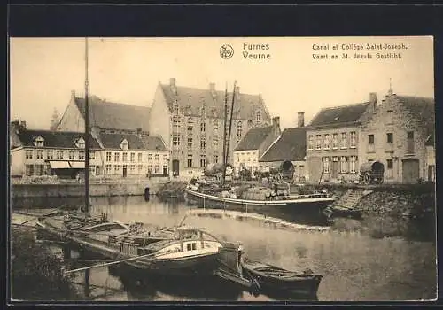 AK Furnes, Canal et Collège Saint-Joseph