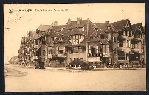 AK Duinbergen, Rue de Knocke et Avene du Roi