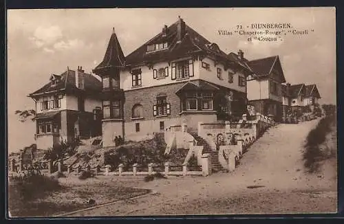 AK Duinbergen, Villas Chaperon-Rouge et Courli