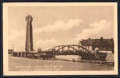 AK Dixmude, Nouveau pont sur Pyser