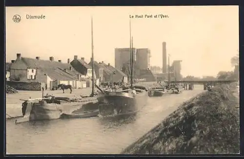 AK Dixmude, Le Haut Pont et l'Yser