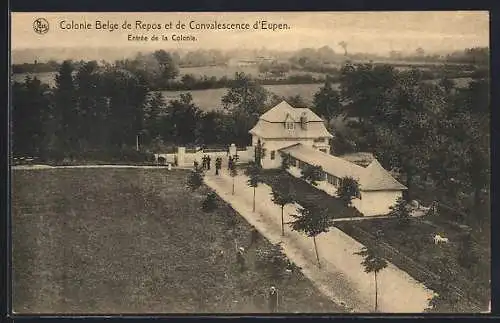 AK Eupen, Colonie Belge de Repos, Entrée