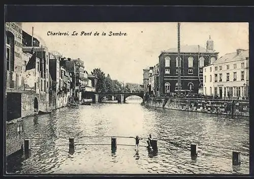 AK Charleroi, Le Pont de la Sambre