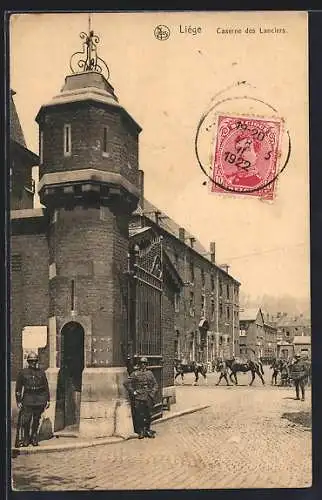 AK Liége, Caserne des Lanciers