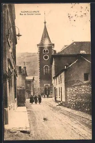 AK Flémalle-Haute, Rue du General Leman