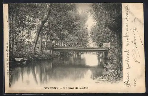 AK Giverny, Un bras de L`Epte