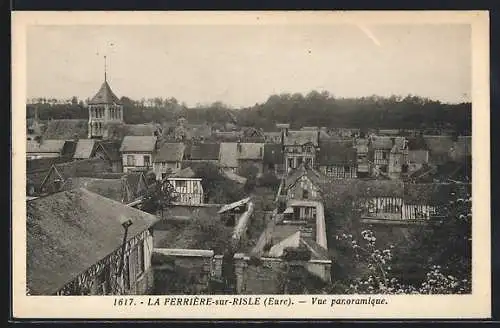 AK La Ferrière-sur-Risle, Vue panoramique