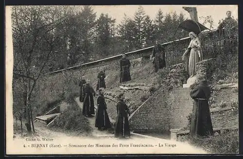 AK Bernay, Séminaire des Missions des Pères Franciscains, La Vierge