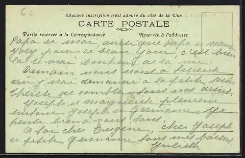 AK Bernay, Séminaire des Missions des Pères Franciscains, Jardin potager
