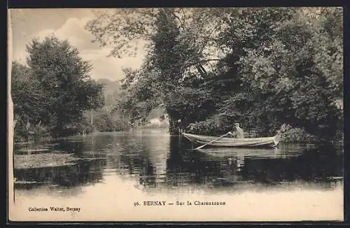 AK Bernay, Sur la Charentonne