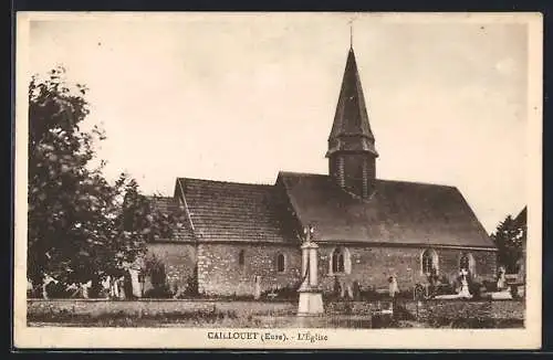 AK Caillouet, L`église