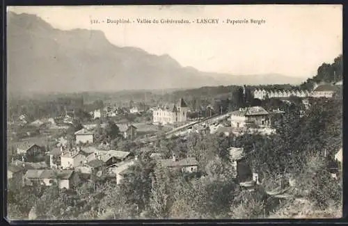 AK Lancey, Papeterie Bergès dans la vallée du Grésivaudan