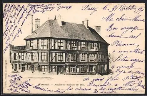 AK Verneuil, Ancienne maison en bois