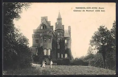 AK Verneuil-sur-Avre, Château de Montuel (Côté Est)