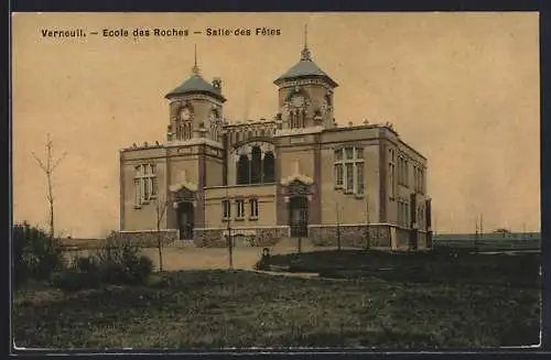 AK Verneuil, Ecole des Roches, Salle des Fêtes