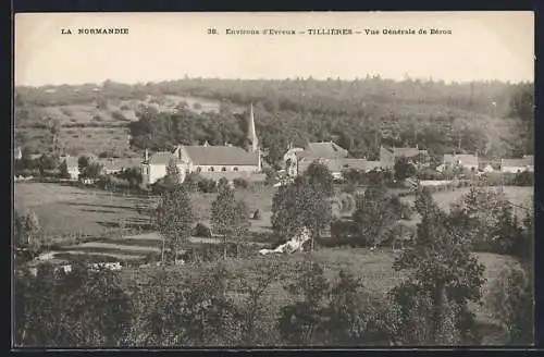 AK Tillières, Vue générale de Bérou