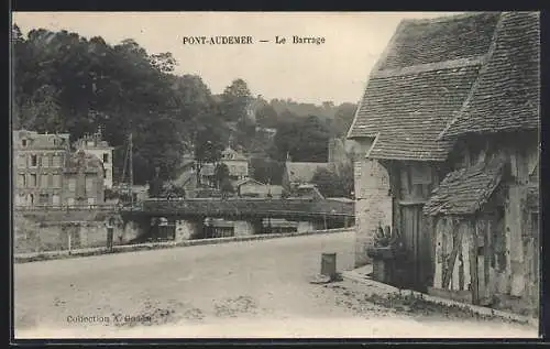 AK Pont-Audemer, Le Barrage et vue sur la rivière