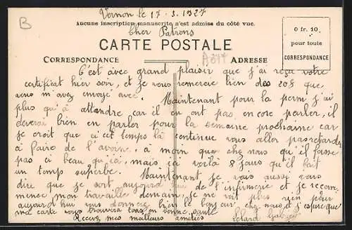 AK Vernon, Monument de l`Ardèche