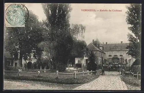 AK Verneuil, Entrée du Château