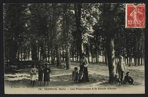 AK Verneuil, Les Promenades à la Gueule d`Enfer