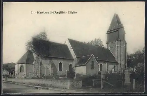 AK Montreuil-l`Argillé, L`Église