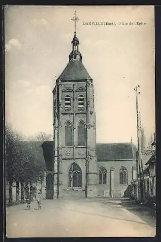 AK Damville, Place de l`Église