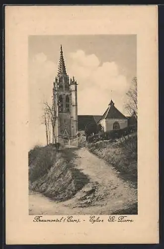 AK Beaumontel, Église St-Pierre