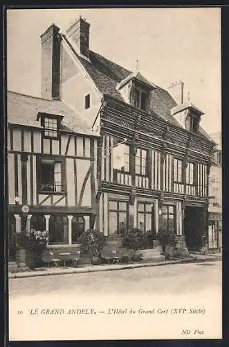 AK Le Grand Andely, L`Hôtel du Grand Cerf (XVIe Siècle)