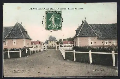 AK Neaufles-Saint-Martin, Entrée du Haras